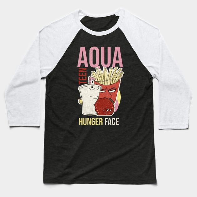 aqua teen hunger force athf Baseball T-Shirt by Nwebube parody design